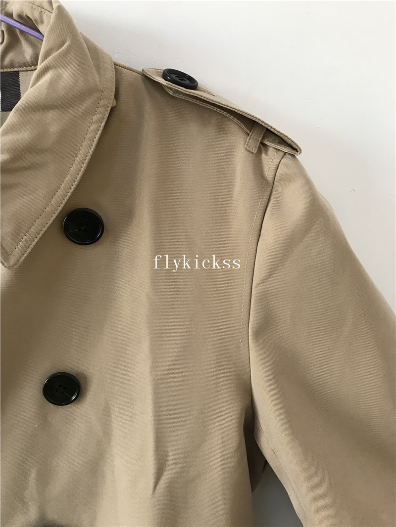 Urberry Windbreaker Coats Beige